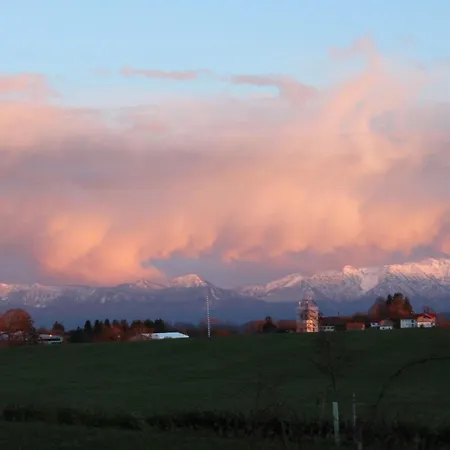 Ferienwohnung Alpenblick Wessobrunn Buitenkant foto
