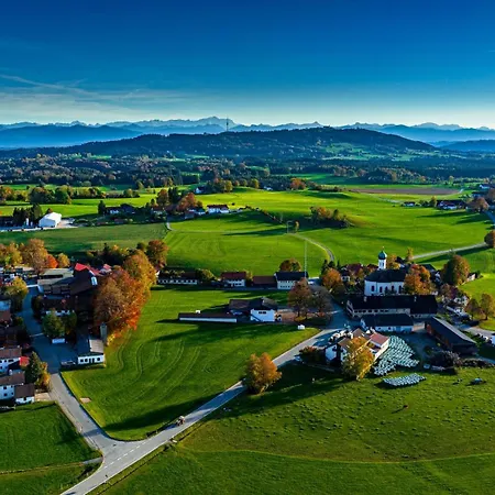 Ferienwohnung Alpenblick Wessobrunn Buitenkant foto